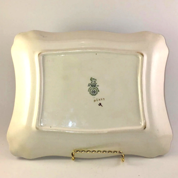 Royal Doulton Wild Roses G-Pattern D6227 Series Serving Plate Rare - Picture 2 of 3